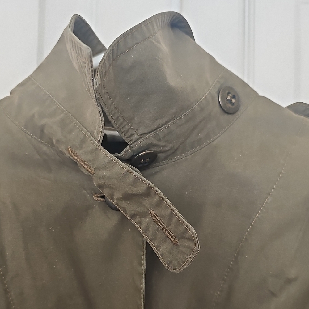 Vintage 80's Norman Todd CA Military Utility Jacket Olive Green Medium - Picture 9 of 13